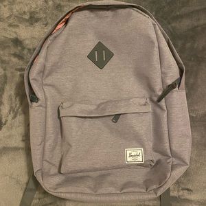 Gray Herschel backpack